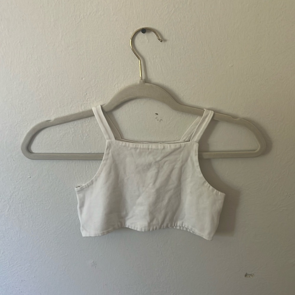 White size 9 Zara tank top